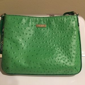 Kate Spade Kelly green shoulder bag